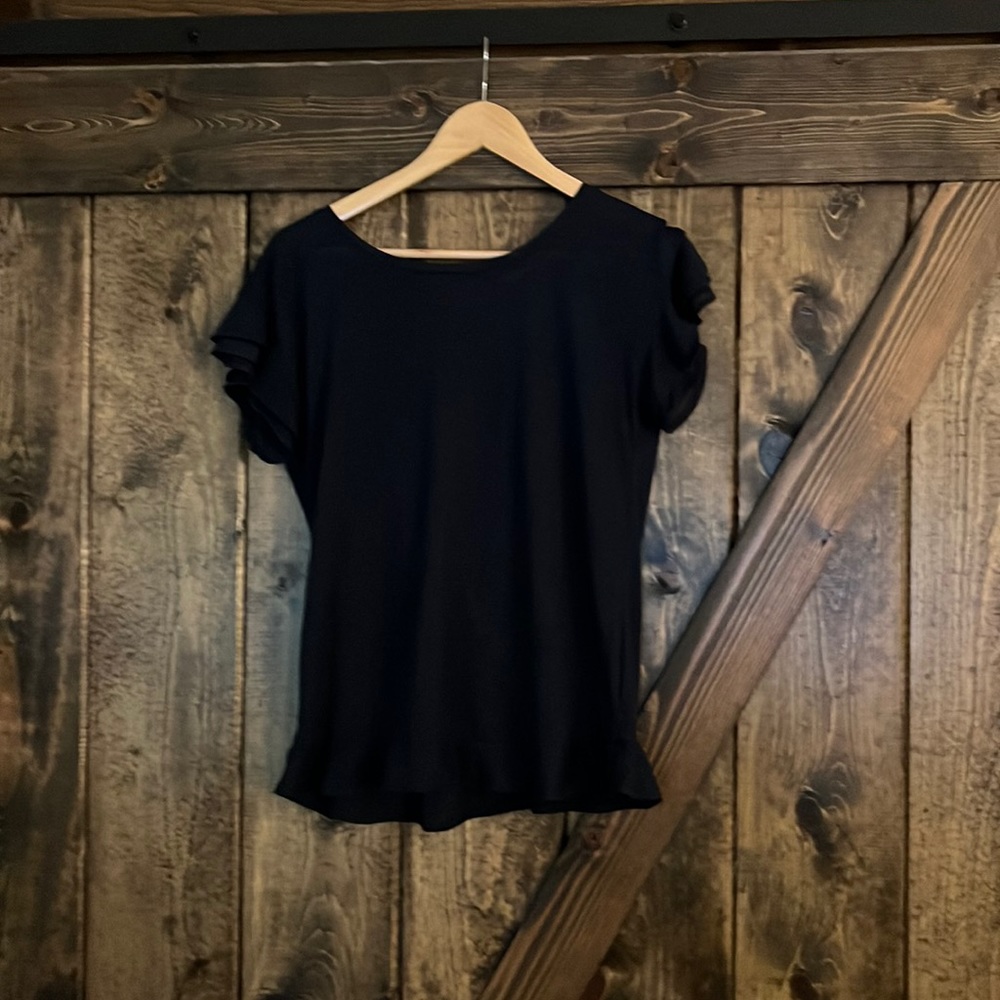 Dex Navy Blue Blouse